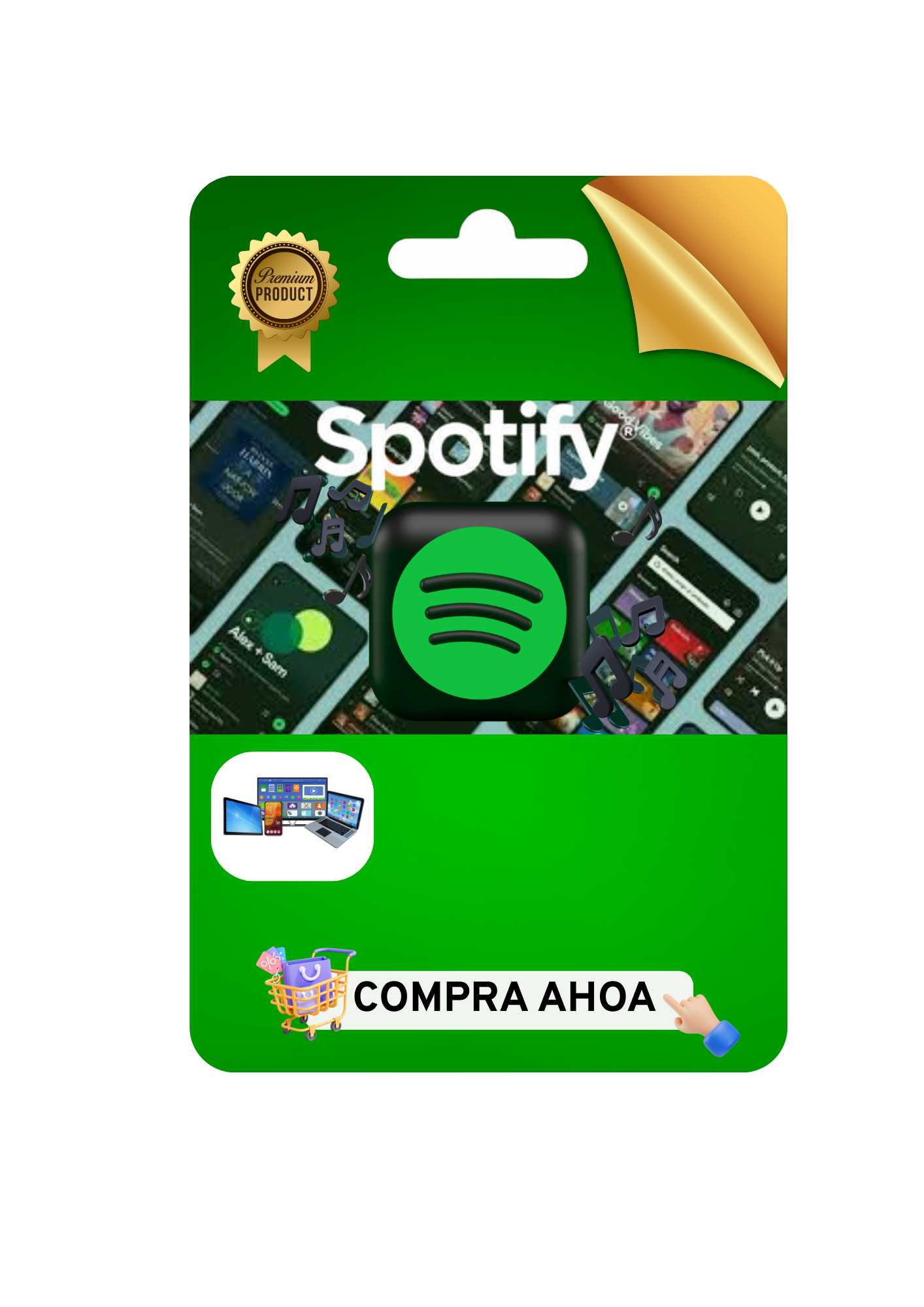 SPOTIFY PREMIUM 1 MES